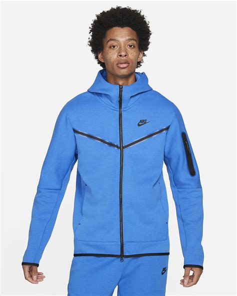 blauwe nike tech|nike tech fleece full zip.